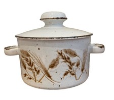 Stonehenge Midwinter Wild Oats 18cm Lidded Dish, Pre-owned, VGC