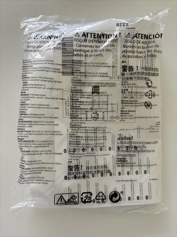 Cojín inflable interior con soporte para trona IKEA Antilop Foto 4 de 4