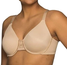 NWT Vanity Fair Women's Beauty Back Smoothing Minimizer Bra 42DDD #76080