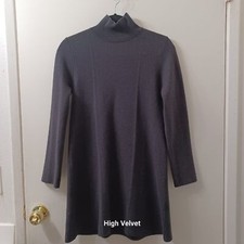 Zara Heavy Warm Sweater Dress sz Medium