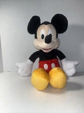 Vintage 90s Disney Store Mickey Mouse Plush Stuffed Animal Toy 14  Lovey Friend