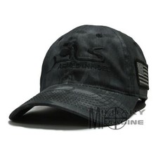 Kryptek Armed Infidel TYPHON w/Black Camo Tactical Military Hat Cap