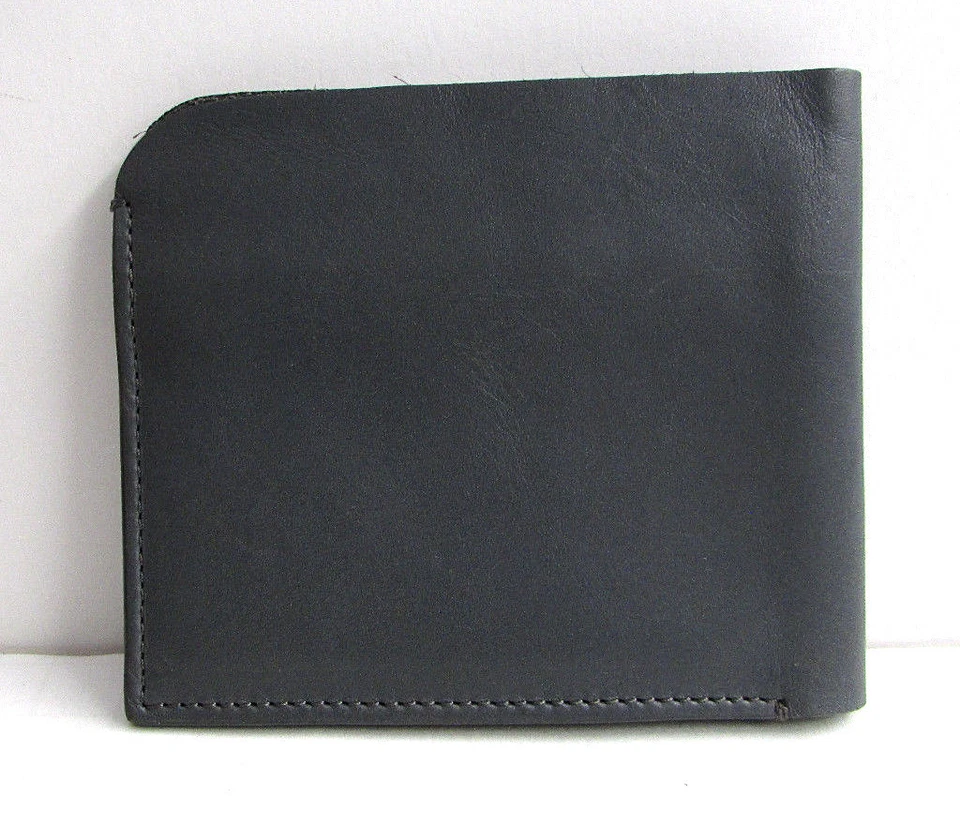 Nixon Shores Bi-Fold Leather Wallet Gray NEW - Image 2 of 4