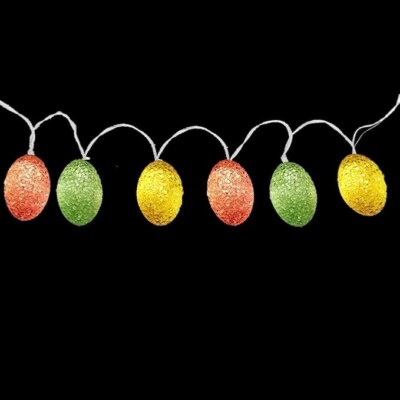 LED-Deko Ostern beleuchtet - batteriebetrieben