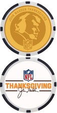 JOHN MADDEN THANKSGIVING COIN ***SIGNED***
