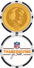 JOHN MADDEN THANKSGIVING COIN ***SIGNED***