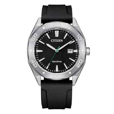 Citizen Eco-Drive BM7631-01E Sportuhr Herren 41mm Schwarz Stahl Neu