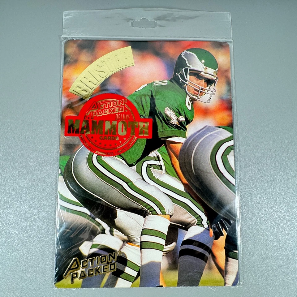 1994 Action Packed Deluxe MAMMOTH NFL Card: BUBBY BRISTER MM26 - 2397/25000 - Image 2 of 4