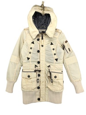KHUJO Women CILLE Hooded Parka Jacket Coat Size S