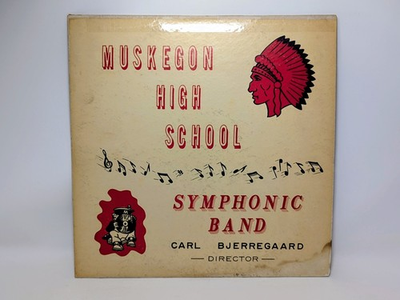 #ad Vtg 1960s Muskegon High School Symphonic Band Vinyl LP Carl Bjerregaard Rare $20.94