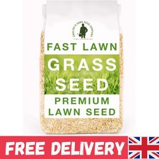 Fast Lawn Grass Seed, 1kg  Quality Fast Growing Grass Seeds. Tailored For UK 21.99 per kilo