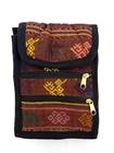 Brown Guatemalan Hand Woven Mochila Crossbody Mini Bag Boho Concerned Crafts New