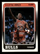 1988 FLEER #20 SCOTTIE PIPPEN RC BULLS