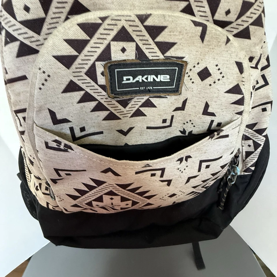 Dakine Full Size Backpack Cream Black Aztec - Image 3 of 4