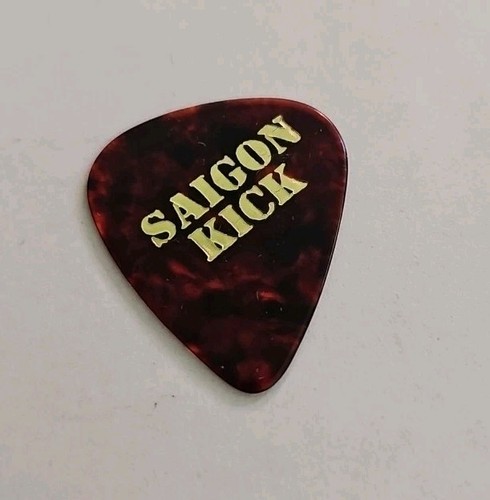 Saigon Kick Chris Mclernon Stage Used Guitar Pick VTG 