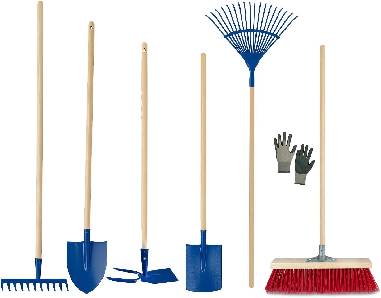 Kit Attrezzi Giardino Professionali 7 Pezzi | Design Ergonomico