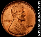 1930 Lincoln Wheat Cent- Choice Gem Brilliant Uncirculated Luster #J5914
