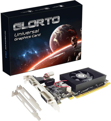 Geforce GT 610 2G DDR3 Low Profile Graphics Card, PCI Express 1.1 X16, HDMI/VGA/