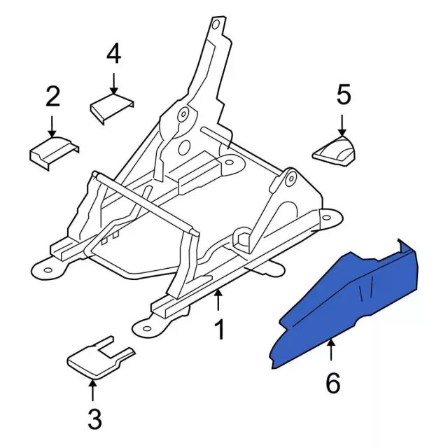 Genuine Ford Track End Cover 5L7Z-78666C00-BAA | eBay