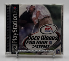 PS1 Tiger Woods PGA Tour 2000 (Sony PlayStation 1, 2000) CIB Tested