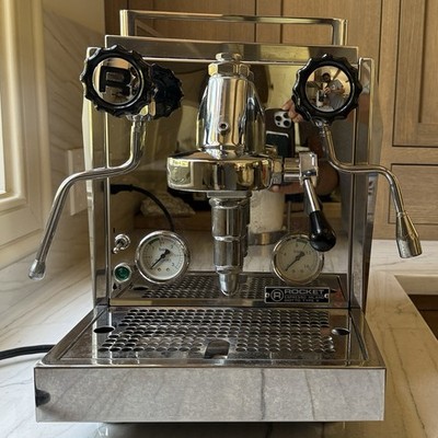 Rocket Giotto Type V USA Espresso Machine 115VAC 60Hz Silver/Black RE761S3A11