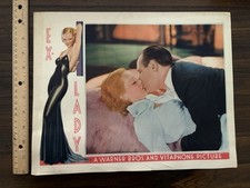 Ex-Lady (1933) Lobby Card romantic drama starring Bette Davis. Rare. Valuable 