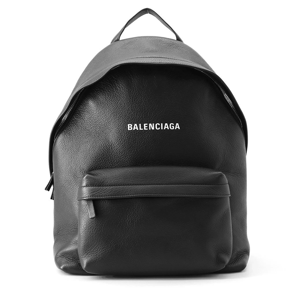 Balenciaga — BALENCIAGA Everyday Backpack Leather Black 552374