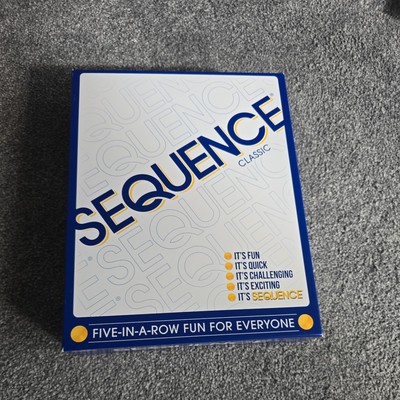 Sequence Classic Card Strategy Board Game by Goliath Games 2021 Brandneu Sealed