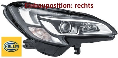 HELLA 1EF011830-101 Hauptscheinwerfer rechts Scheinwerfer für Opel 