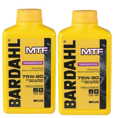 2 Liters Bardahl MTF 75W-80 Oil Manual Transmission Differential Gear API GL4