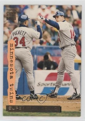 1994 Stadium Club Super Team Minnesota Twins Kirby Puckett Kent Hrbek HOF g2x