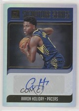 2018-19 Panini Donruss Signature Series Gold /10 Aaron Holiday #SG-AHD Auto 0a6