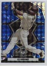 2022 Panini Mosaic Rookies Blue Camo Mosaic Prizm CJ Abrams #268 u8h