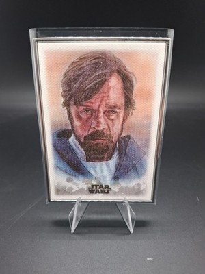 Star Wars Stellar Reproduction Sketch: Luke Skywalker /100