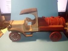 CAMION citernne en FONTE - LATIL modèle  1910  25 cm pas de prix de réserve