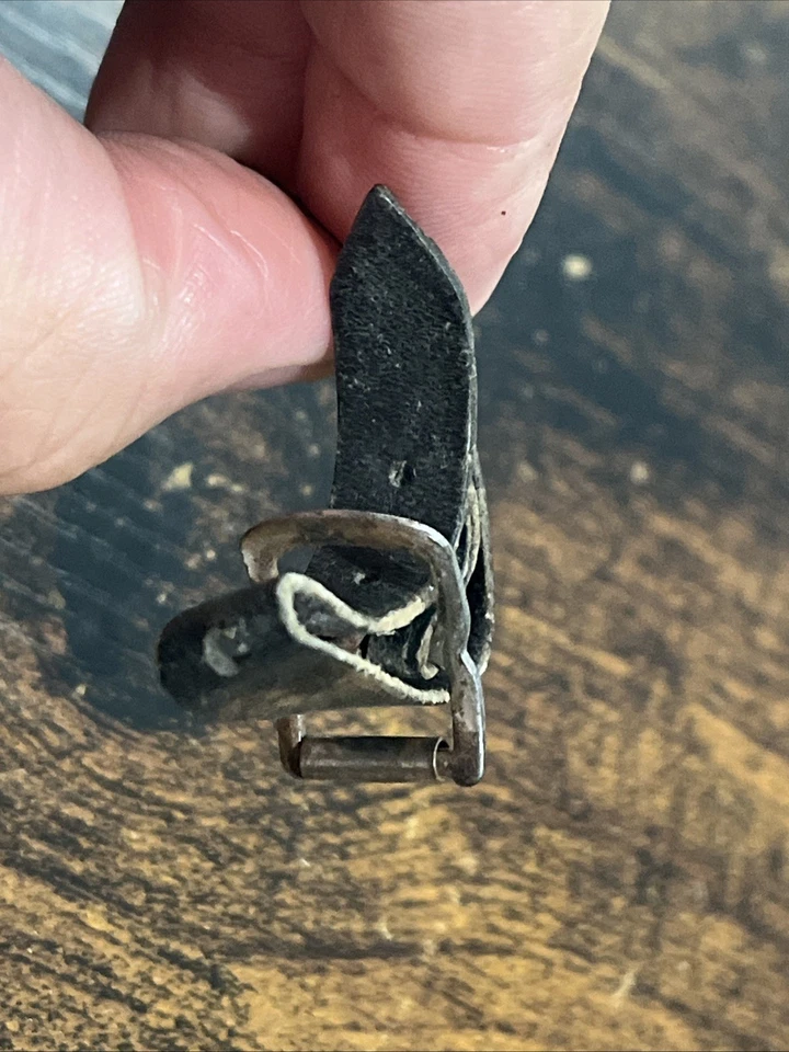 Vintage Westclox Scotty Metal Pocket Watch USA Wind Up Working Needs Service - Image 4 of 4