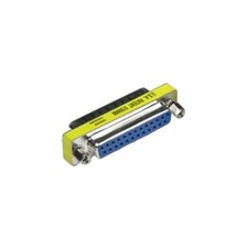DB25 D-SUB 25-Pin Male to Female Port Saver Adapter Connector Gold Plated