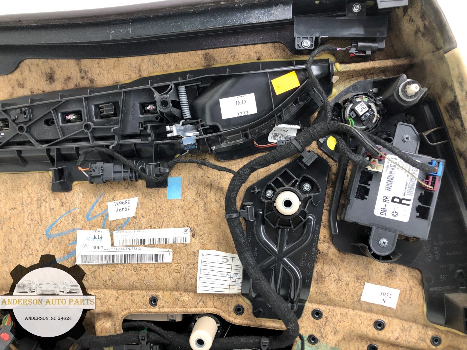 2014-2019 MASERATI GHIBLI RIGHT PASSENGER REAR INTERIOR DOOR PANEL ASSEMBLY OEM