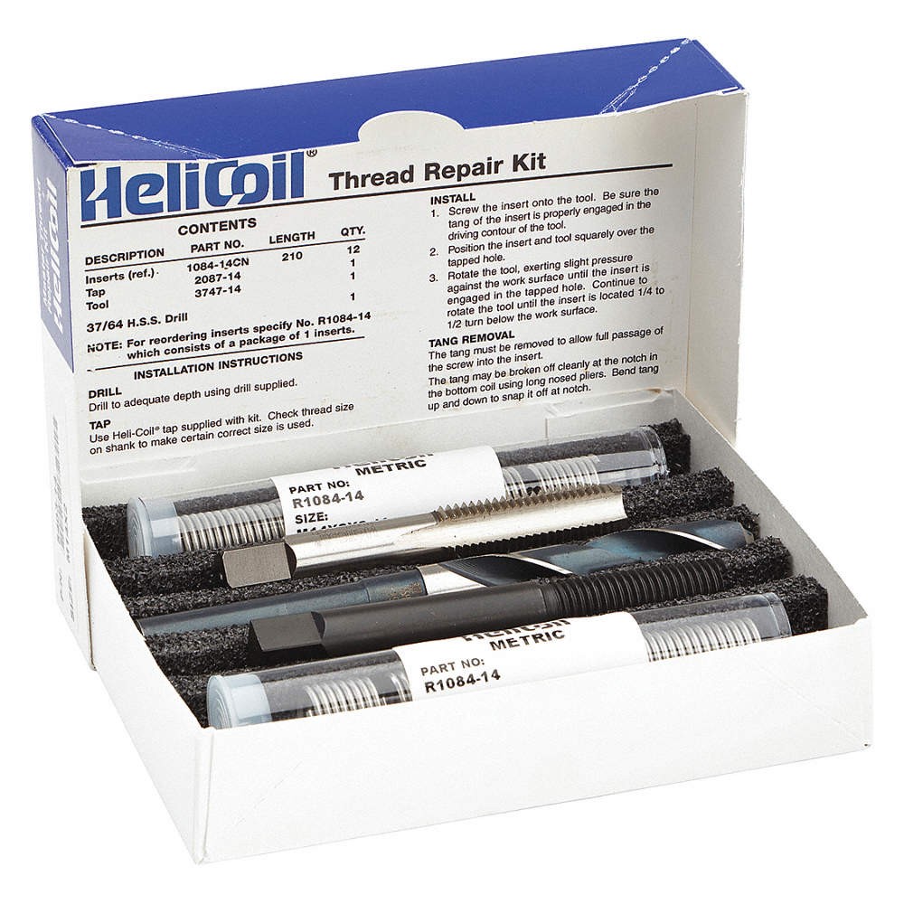 HELI-COIL 5403-14 Thread Repair Kit,16,Pieces,SS,Metric 4DCL2
