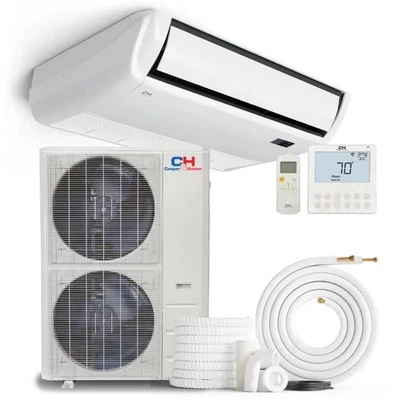 COOPER&HUNTER 60000 BTU Light Commercial Universal Floor/Ceiling Console Heat Pump 5 TON 230V