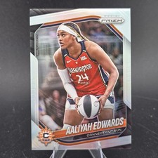 2025 Panini Prizm WNBA Aaliyah Edwards Connecticut Sun Silver Prizm #94