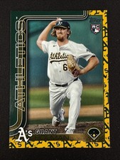 Grant Holman Rookie Card RC 2025 Topps Athletics Team Logo Border SP #634