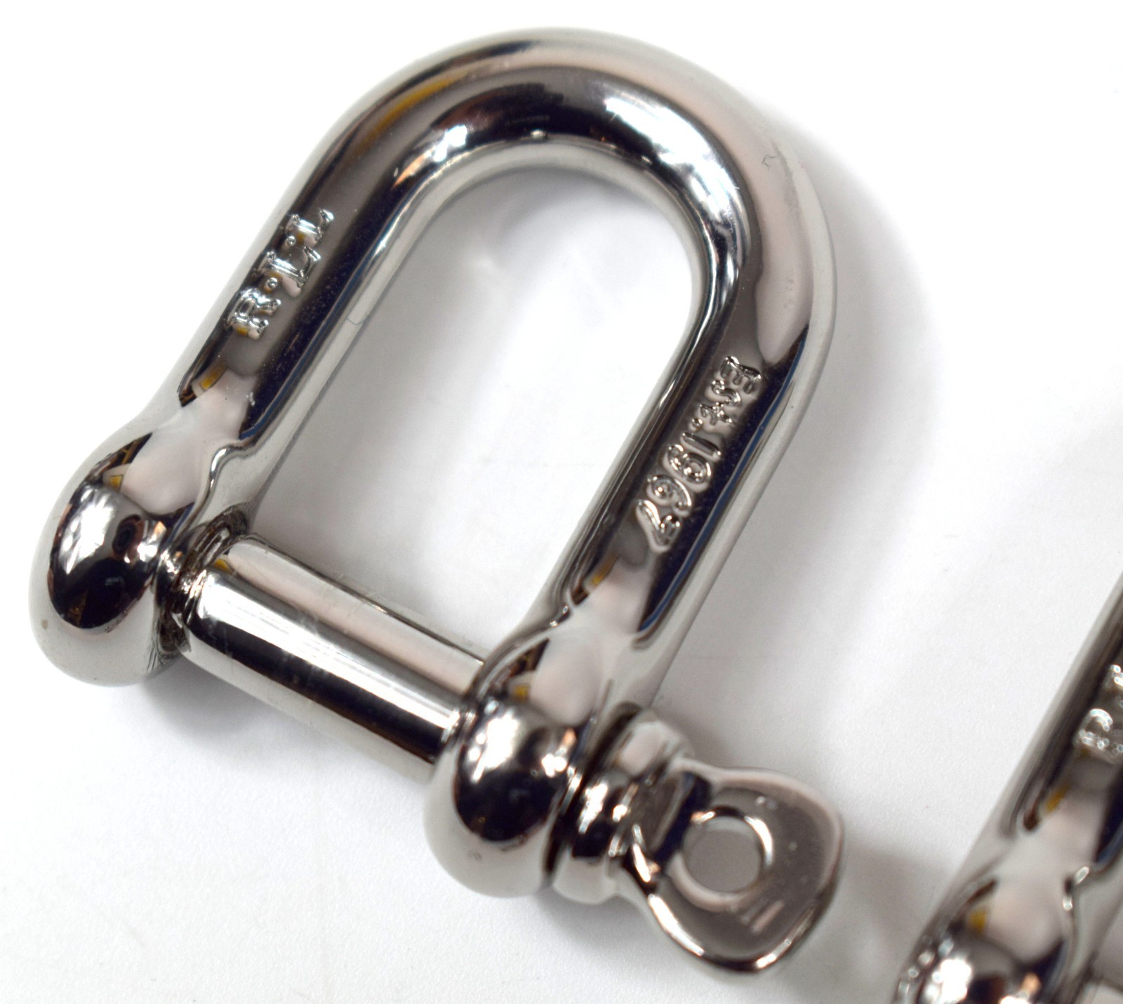 RALPH LAUREN  * Solid D-Rings / Leather/ Solid An… - image 3