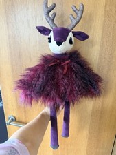 Jellycat Large Viola Reindeer, New With Tags, Retired & Very Rare- Stunning