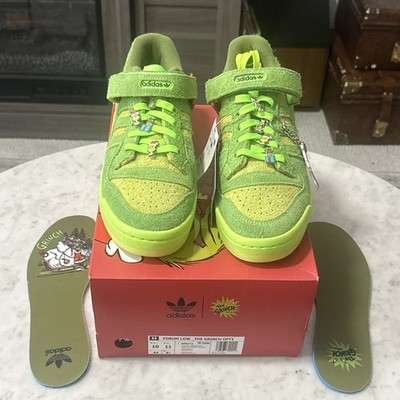 adidas Dr. Seuss x Forum Low The Grinch Men s Low Top Sneakers Green/Red HP6772