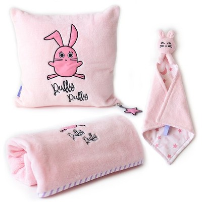Milk&Moo Chancin Baby Receiving Blanket with Baby Pillow and Baby Security Lovey