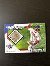 Bryce Harper 2021 Topps Opening Day Diamond Relics Game Used Park Dirt #DR-BH