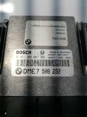 DME7508292 motorsteuergerät 1146213 BMW SERIE 3 COMPACT E46 318TI 2001