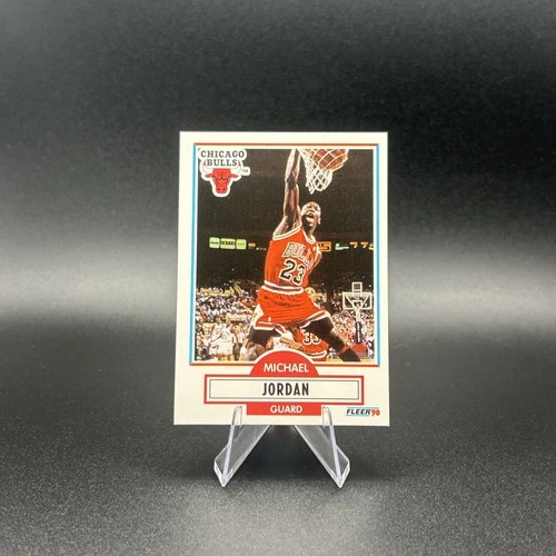 Fleer 1990 Michael Jordan card Fleer 26