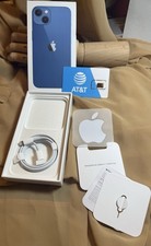 iPhone 13, Blue, 128GB - BOX ONLY with inserts and lightning cable